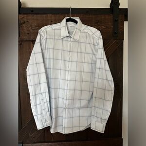 Calvin Klein slim fit stretch button down